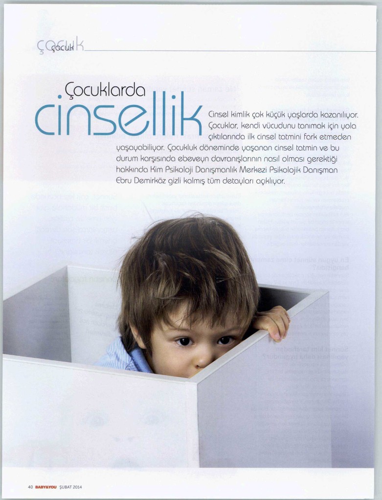BABY&YOU DERGİSİ-ŞUBAT SAYISI-KİM PSİKOLOJİ