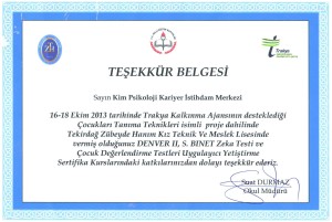 psikoloji eğitimleri