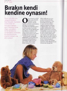 BABY&YOU DERGİSİ-HAZİRAN SAYISI-PSİKOLOG ENİSE AKGÜL