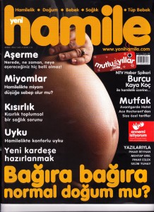YENİ HAMİLE DERGİSİ-ARALIK AYI-KAPAK
