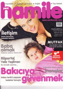 YENİ HAMİLE DERGİSİ-KASIM SAYISI-KAPAK