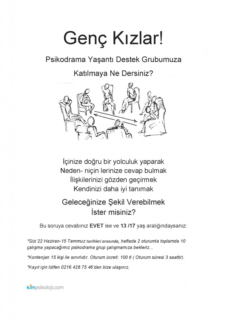 GENÇ KIZLAR PSİKODRAMA