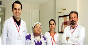 Kanserli hastaya yapay dil yapıldı